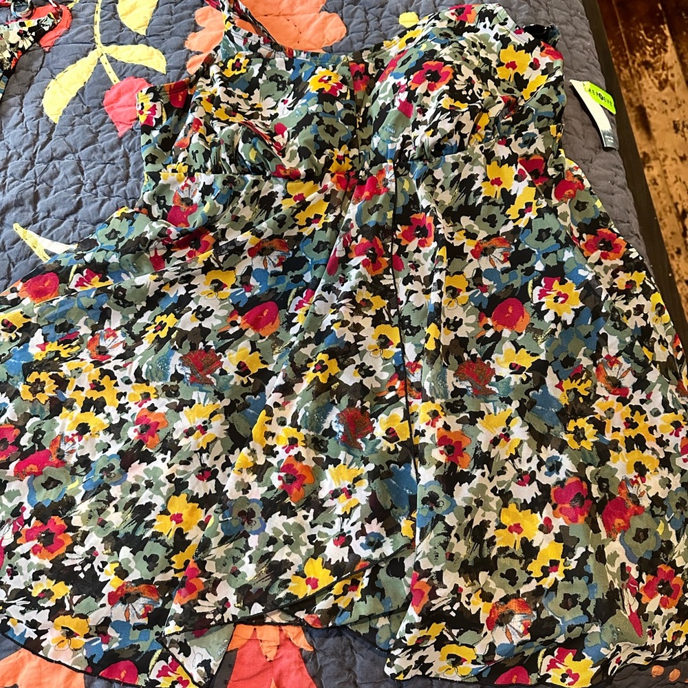 Cacique Floral Swimdress and a coverup jumpsuit to match. Both NWT Size 16W